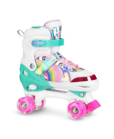 Роликові ковзани NILS Extreme NQ0187 розмір M 35-38, різнокольорові