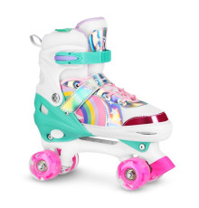 Роликові ковзани NILS Extreme NQ0187 розмір L 39-41, різнокольорові