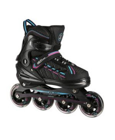 Ролики NILS EXTREME NA1128 чорно-фіолетовий M(53-38)
