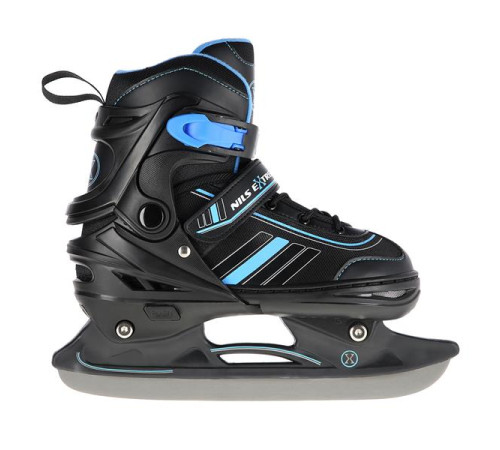 Роликові ковзани 2в1 NILS EXTREME NH18191 розмір L 39-42, чорно-сині