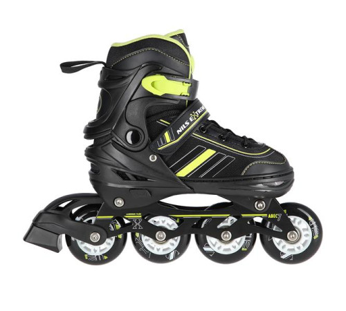 Роликові ковзани 2в1 NILS EXTREME NH18191 розмір L 39-43, чорно-жовті