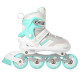 Роликові ковзани 2в1 NILS EXTREME NH18191 розмір L 39-43, біло-блакитні