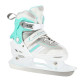 Роликові ковзани 2в1 NILS EXTREME NH18191 розмір S 29-33, біло-блакитні