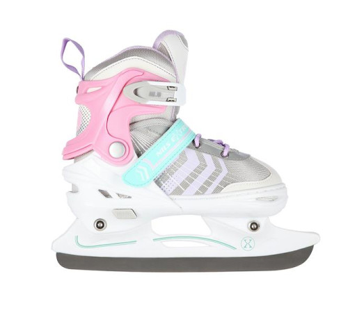 Роликові ковзани 4в1 NILS EXTREME NH18192 розмір S 29-33, біло-рожевий
