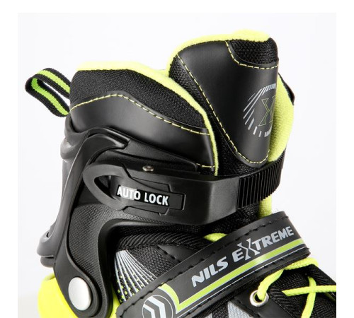 Роликові ковзани 4в1 NILS EXTREME NH18192 розмір M 34-38, чорно-жовті