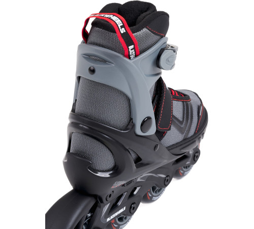Роликові ковзани Blackwheels Playful L - розмір 39-42, сірі Роликові ковзани Blackwheels Playful L - розмір 39-42, сірі