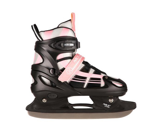 Роликові ковзани 2в1 NILS EXTREME NH18366A розмір L 39-42, чорно-рожеві