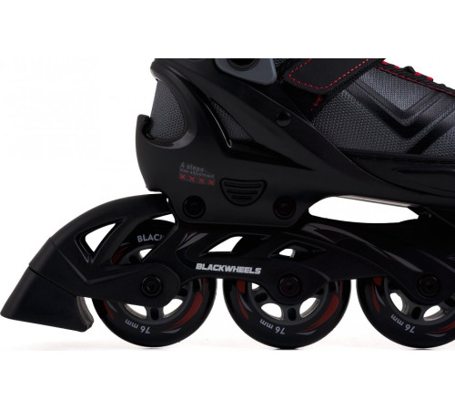 Роликові ковзани Blackwheels Playful S - розмір 32-35, сірі Роликові ковзани Blackwheels Playful S - розмір 32-35, сірі