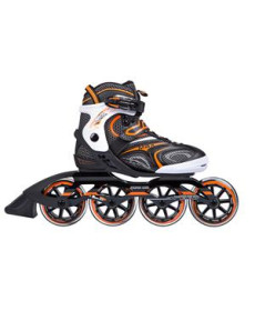 Ролики NILS EXTREME NA1060S чорно-помаранчеві розмір 42