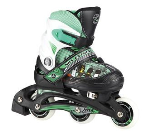Ролики NILS EXTREME NJ9128 зелені розмір S (30-33) Ролики NILS EXTREME NJ9128 зелені розмір S (30-33)