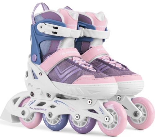 Роликові ковзани Blackwheels Playful L - розмір 39-42, рожево-фіолетові Роликові ковзани Blackwheels Playful L - розмір 39-42, рожево-фіолетові