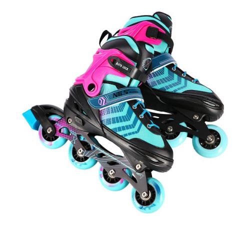 Роликові ковзани 4в1 NILS EXTREME NH18192A розмір L 39-43, різнокольорові