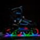 Ролики NILS EXTREME NJ19803A LED чорно-сині розмір L(39-42)