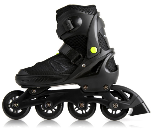 Роликові ковзани Blackwheels Sonic L - розмір 36-39, чорно-зелені Роликові ковзани Blackwheels Sonic L - розмір 36-39, чорно-зелені