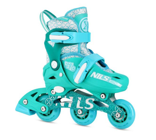 Роликові ковзани NILS EXTREME NA13102 розмір XS 26-29, зелені