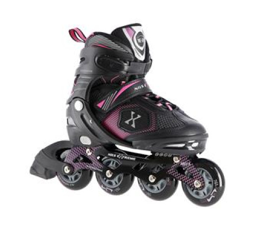 Ролики NILS EXTREME NA9080 чорно-фіолетові розмір L (39-42) Ролики NILS EXTREME NA9080 чорно-фіолетові розмір L (39-42)