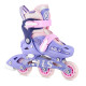 Роликові ковзани NILS EXTREME NA13102 розмір XS 26-29, фіолетово-рожеві