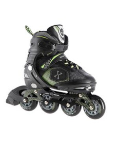 Ролики NILS EXTREME NA9080 чорно-зелені розмір M (35-38)