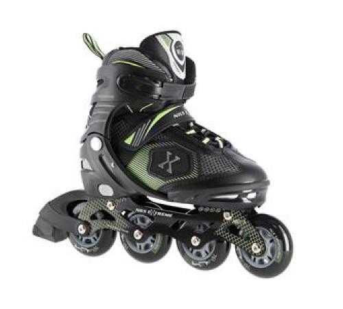 Ролики NILS EXTREME NA9080 чорно-зелені розмір M (35-38) Ролики NILS EXTREME NA9080 чорно-зелені розмір M (35-38)