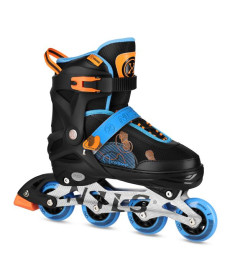 Роликові ковзани NILS EXTREME NA13808 розмір M 34-37, чорно-сині