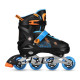 Роликові ковзани NILS EXTREME NA13808 розмір L 38-41, чорно-сині