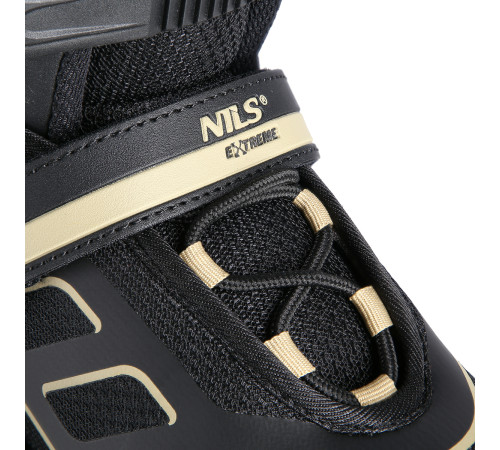 Роликові ковзани NILS EXTREME NA14174 розмір L 39-42, чорно-золотисті