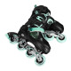 Роликові ковзани NILS EXTREME NA13808 розмір M 34-37, чорно-зелені