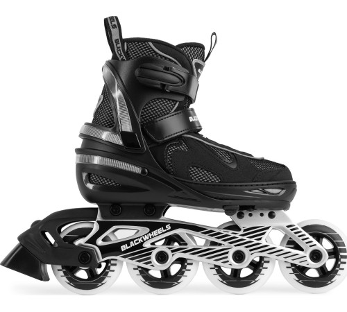 Роликові ковзани Blackwheels Flex Pro L - розмір 38-41, чорні Роликові ковзани Blackwheels Flex Pro L - розмір 38-41, чорні