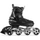 Роликові ковзани Blackwheels Flex Pro L - розмір 38-41, чорні