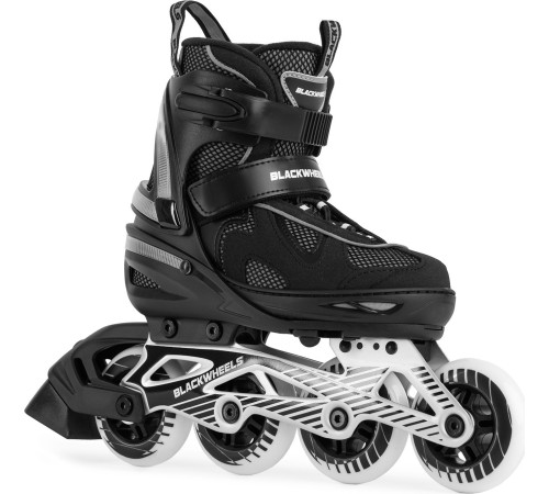 Роликові ковзани Blackwheels Flex Pro L - розмір 38-41, чорні Роликові ковзани Blackwheels Flex Pro L - розмір 38-41, чорні