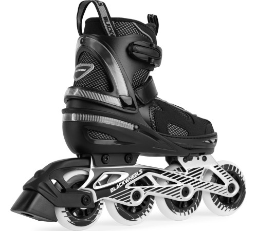 Роликові ковзани Blackwheels Flex Pro L - розмір 38-41, чорні Роликові ковзани Blackwheels Flex Pro L - розмір 38-41, чорні