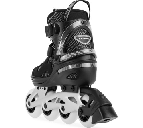 Роликові ковзани Blackwheels Flex Pro L - розмір 38-41, чорні Роликові ковзани Blackwheels Flex Pro L - розмір 38-41, чорні