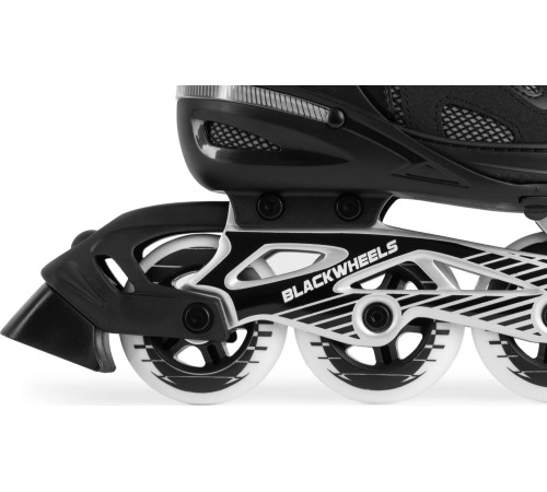 Роликові ковзани Blackwheels Flex Pro L - розмір 38-41, чорні Роликові ковзани Blackwheels Flex Pro L - розмір 38-41, чорні