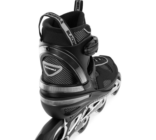 Роликові ковзани Blackwheels Flex Pro L - розмір 38-41, чорні Роликові ковзани Blackwheels Flex Pro L - розмір 38-41, чорні