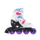 Ролики NILS EXTREME NJ/NA0321 A білі розмір L (36-40)