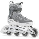 Роликові ковзани Blackwheels Flex Pro M - розмір 34-37, сірі