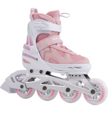 Роликові ковзани Blackwheels Flex Pro M - розмір 34-37, рожеві