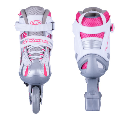 Жіночі ролики WORKER Haasiko Lady - розмір L(40-43)/Red Жіночі ролики WORKER Haasiko Lady - розмір L(40-43)/Red