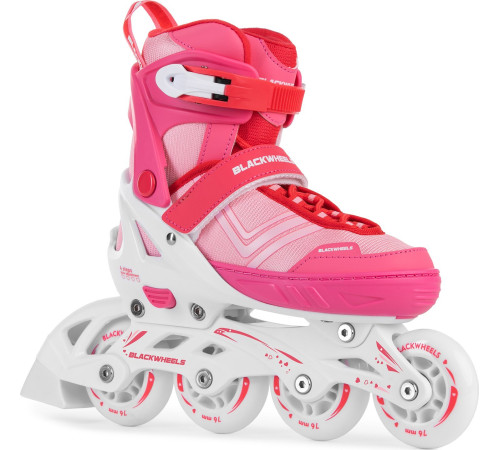 Роликові ковзани Blackwheels Playful S - розмір 32-35, рожеві Роликові ковзани Blackwheels Playful S - розмір 32-35, рожеві
