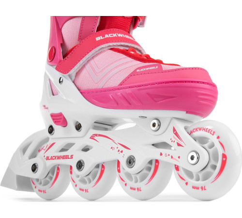 Роликові ковзани Blackwheels Playful S - розмір 32-35, рожеві Роликові ковзани Blackwheels Playful S - розмір 32-35, рожеві