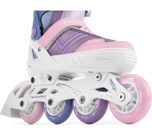 Роликові ковзани Blackwheels Playful S - розмір 32-35, рожево-фіолетові Роликові ковзани Blackwheels Playful S - розмір 32-35, рожево-фіолетові