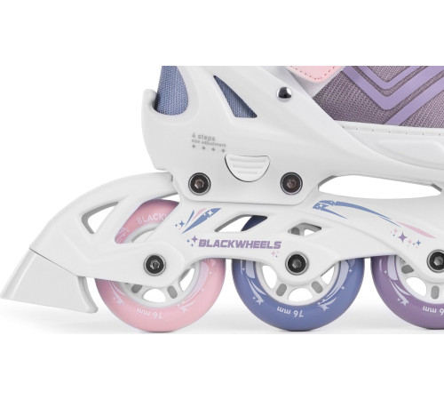 Роликові ковзани Blackwheels Playful S - розмір 32-35, рожево-фіолетові Роликові ковзани Blackwheels Playful S - розмір 32-35, рожево-фіолетові
