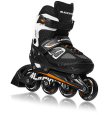 Роликові ковзани Blackwheels Playful S - розмір 32-35, чорно-білі
