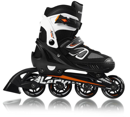 Роликові ковзани Blackwheels Playful S - розмір 32-35, чорно-білі Роликові ковзани Blackwheels Playful S - розмір 32-35, чорно-білі