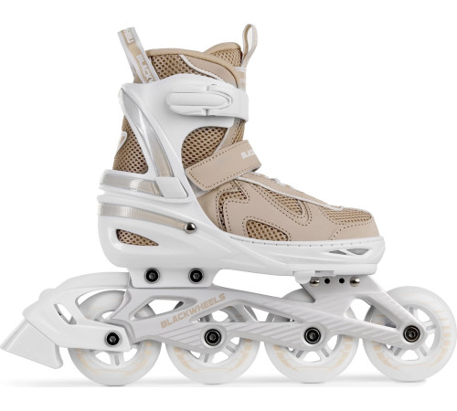 Роликові ковзани Blackwheels Flex Pro L - розмір 38-41, бежеві Роликові ковзани Blackwheels Flex Pro L - розмір 38-41, бежеві