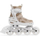 Роликові ковзани Blackwheels Flex Pro L - розмір 38-41, бежеві