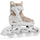 Роликові ковзани Blackwheels Flex Pro L - розмір 38-41, бежеві