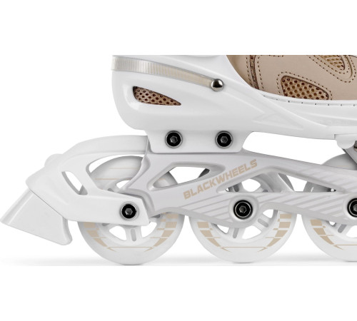 Роликові ковзани Blackwheels Flex Pro L - розмір 38-41, бежеві Роликові ковзани Blackwheels Flex Pro L - розмір 38-41, бежеві