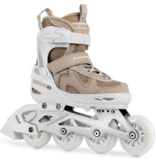 Роликові ковзани Blackwheels Flex Pro M - розмір 34-37, бежеві