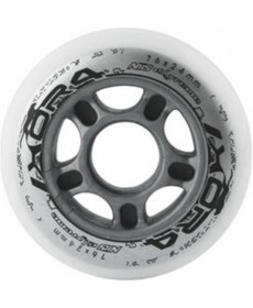 Колеса для роликових ковзанів PU76x24 82A  (4 pcs) NILS EXTREME - білі